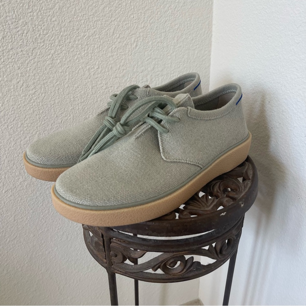 NEW Rothys The Monty Sea Grass Lace Sneaker